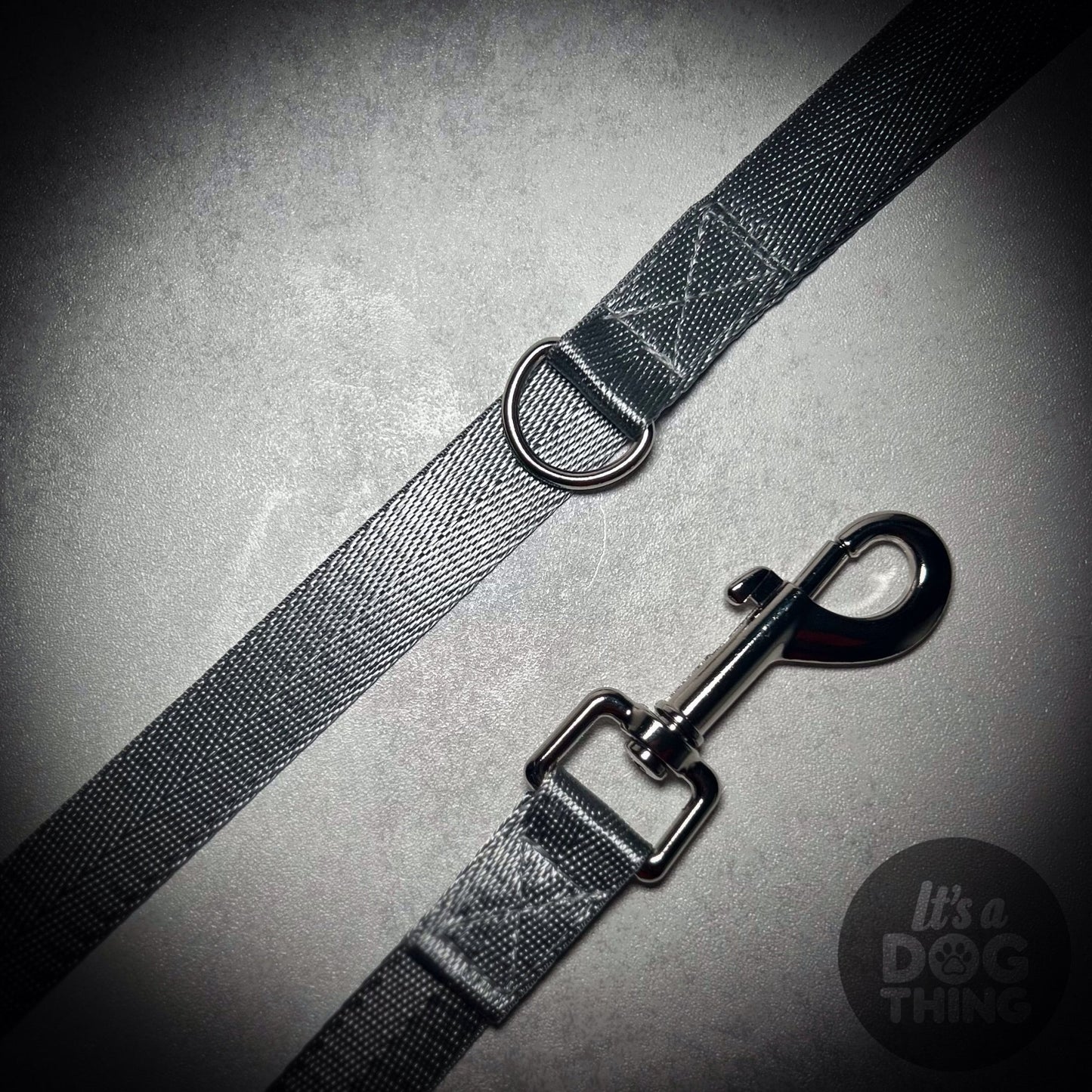 Silver Lead With Silver Hardware - It's a Dog Thing