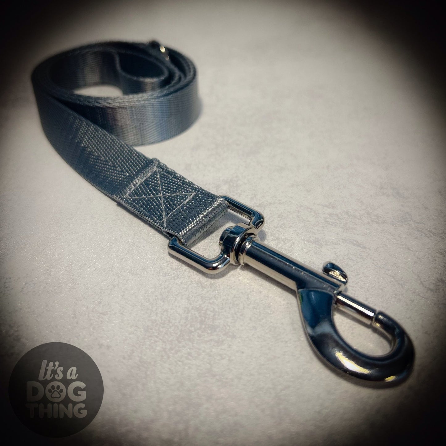 Silver Lead With Silver Hardware - It's a Dog Thing
