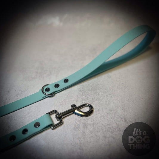 Blue and Silver Waterproof Lead - It's a Dog Thing