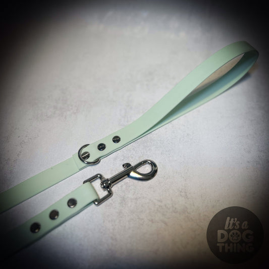 Grey and Black Waterproof Lead - It's a Dog Thing
